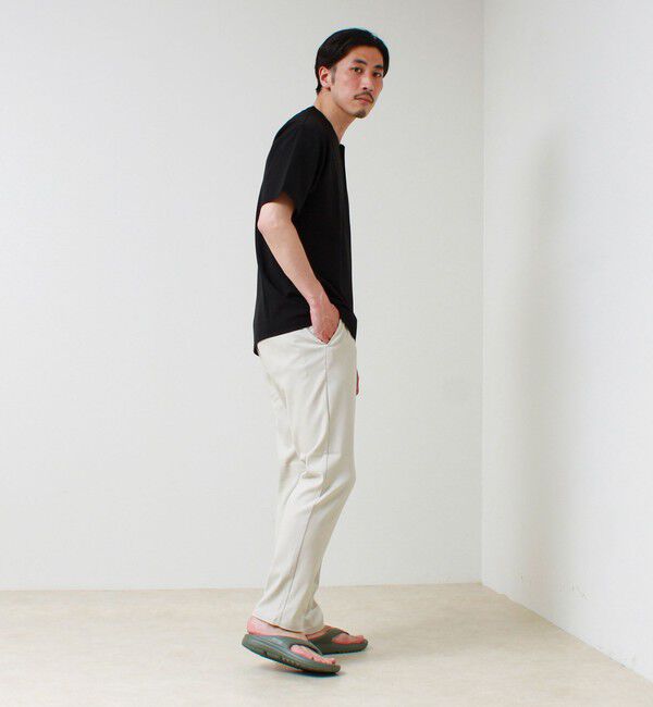 GLOSTER「【快適ストレッチ】flexibleイージーパンツ」|チノ|
