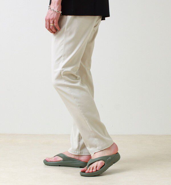 GLOSTER「【快適ストレッチ】flexibleイージーパンツ」|チノ|