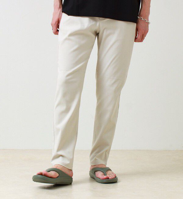 GLOSTER「【快適ストレッチ】flexibleイージーパンツ」|チノ|