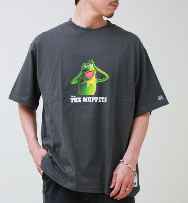 GLOSTER「【DISCUS】THE MUPPETS プリントTシャツ」|Tシャツ・カットソー|ブラック系その他