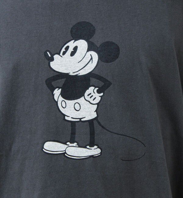 GLOSTER「【DISCUS】Disney ミッキープリントTシャツ」|Tシャツ・カットソー|