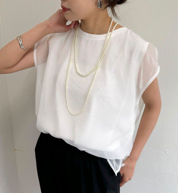 fredy emue「【人気の為、再販売！】パール/メタルマルチロングネックレス」|ネックレス|