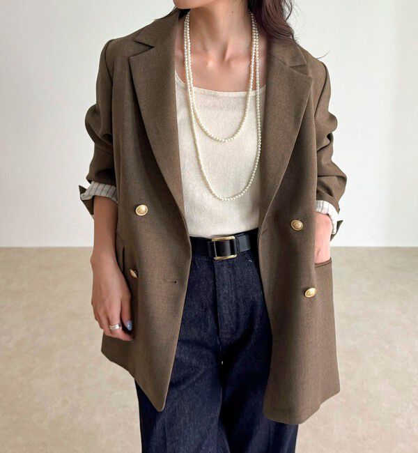 fredy emue「【人気の為、再販売！】パール/メタルマルチロングネックレス」|ネックレス|