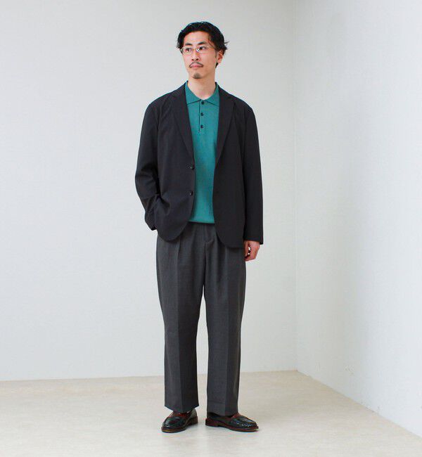 GLOSTER「【COOLMAX/セットアップ着用可能】ポリトロテーラードジャケット」|テーラードジャケット|