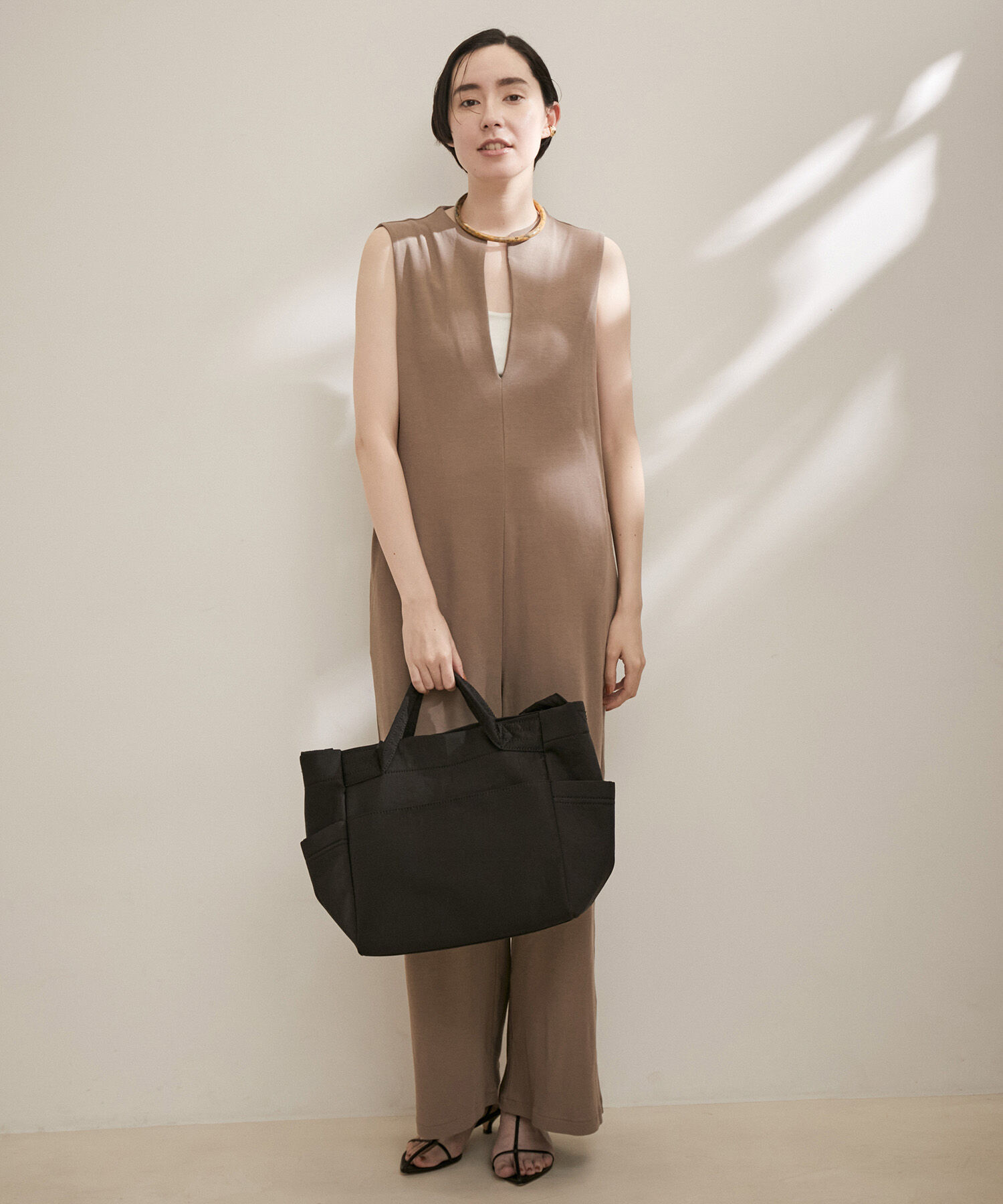 SALON adam et rope'「【WEB限定】[ユニセックスで使える・撥水加工]ナイロンマルチウェイトート+保冷バッグセット」|トートバッグ|