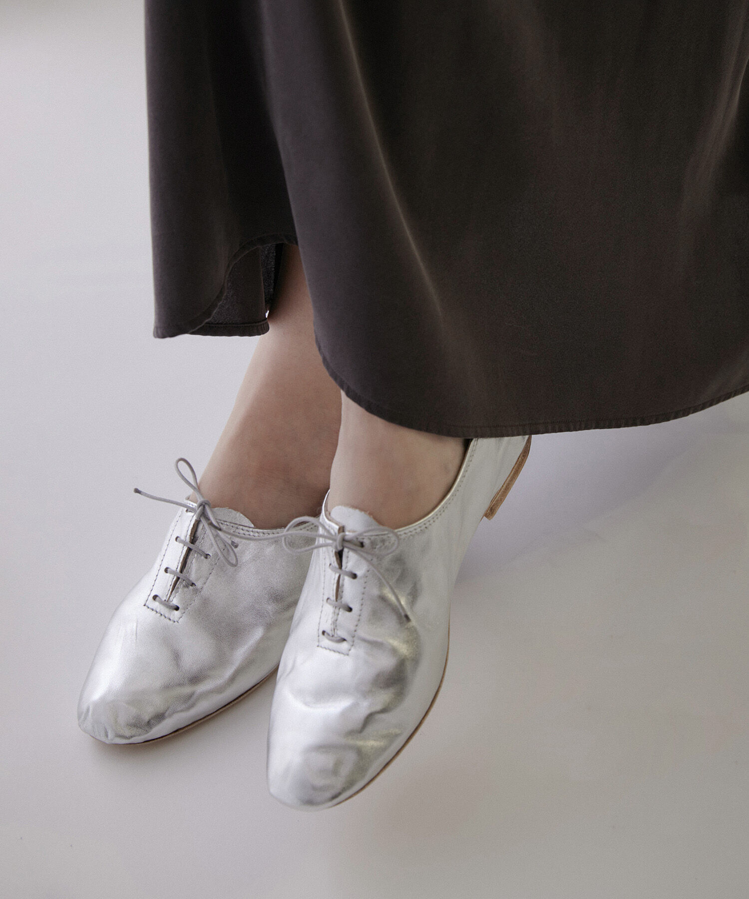 SALON adam et rope'「【porselli（ポルセリ）】jazz shoes silver/ジャズシューズ」|その他|