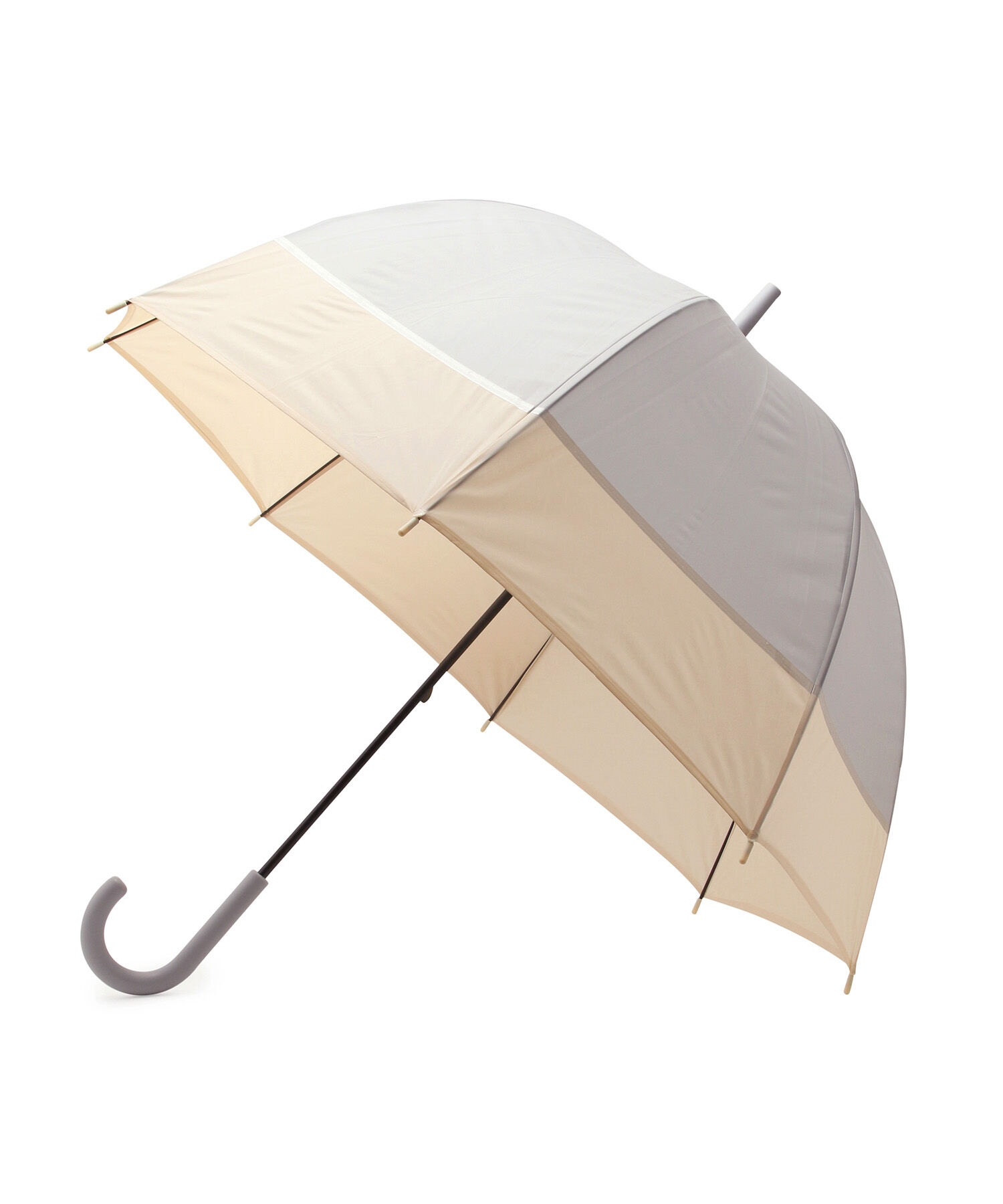 SALON adam et rope'「【SALONオリジナル】ベルドームアンブレラ（ツートンカラー）」|傘|