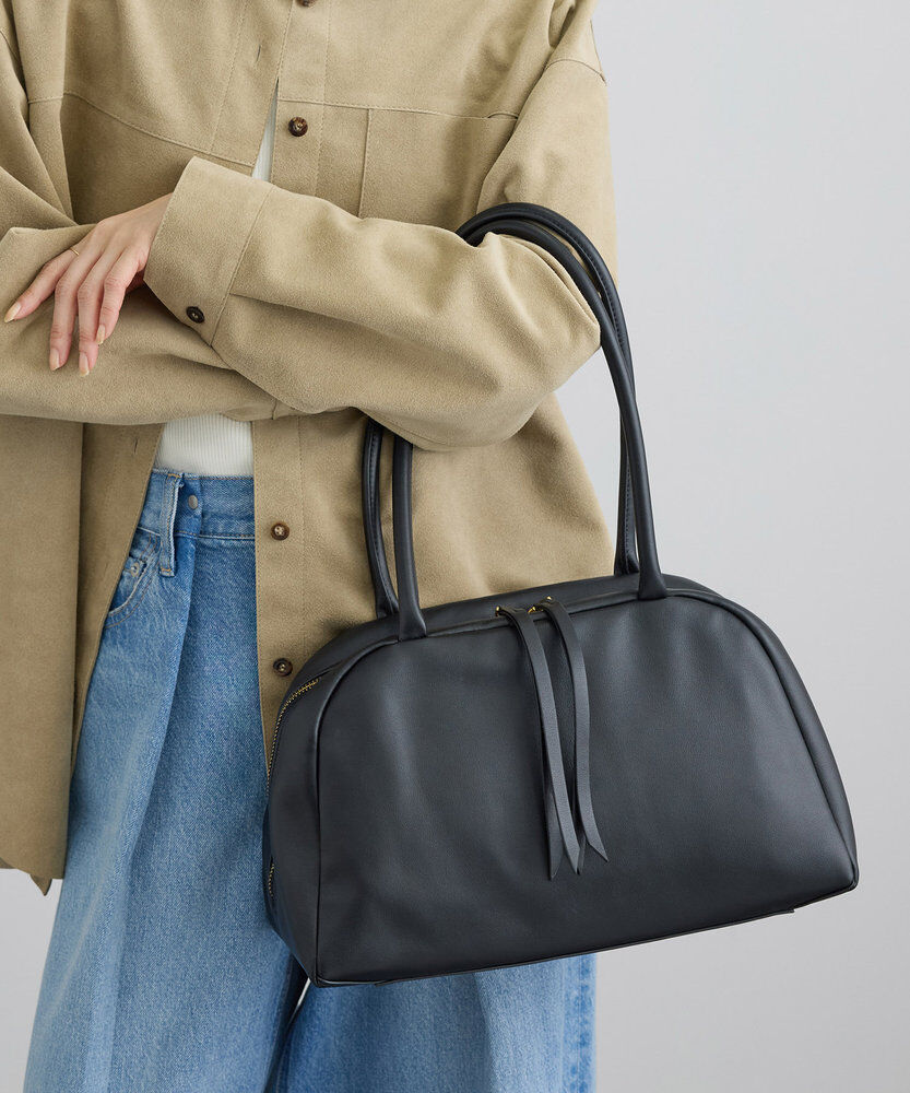 SALON adam et rope'「ソフトレザーミドルボストンバッグ 2」|ボストンバッグ|