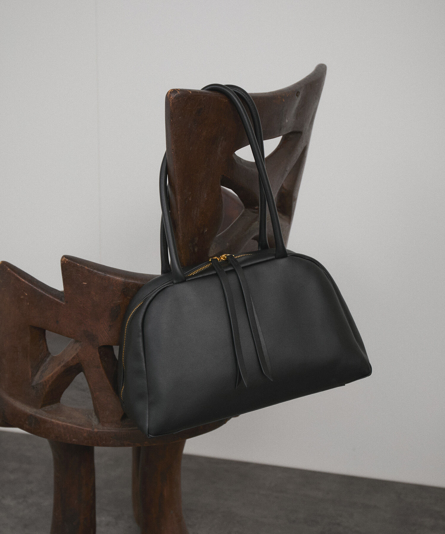 SALON adam et rope'「ソフトレザーミドルボストンバッグ 2」|ボストンバッグ|