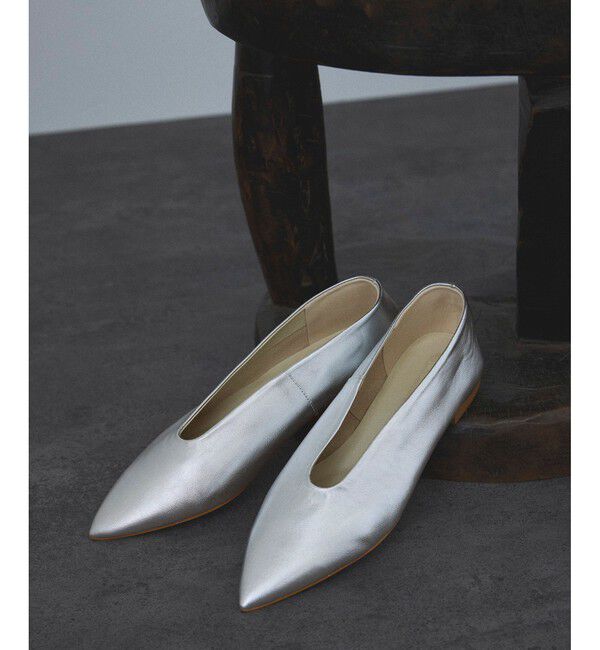 SALON adam et rope'「ソフトレザーフラットシューズ」|パンプス|