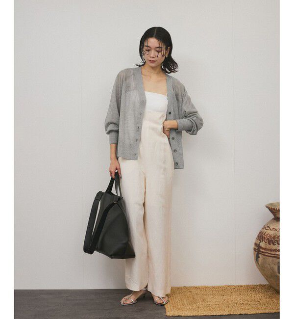 SALON adam et rope'「ブライトシアーカーディガン」|カーディガン|