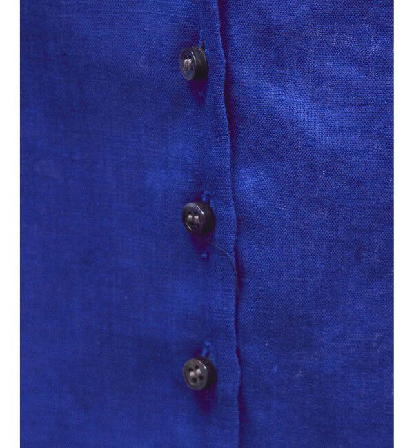 SALON adam et rope'「リネンスキッパーギャザーブラウス / ［GENTLE LINEN］」|シャツ・ブラウス|