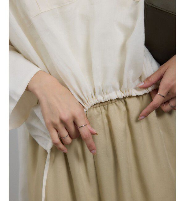 SALON adam et rope'「シアーリネンスキッパードルマンシャツ」|シャツ・ブラウス|