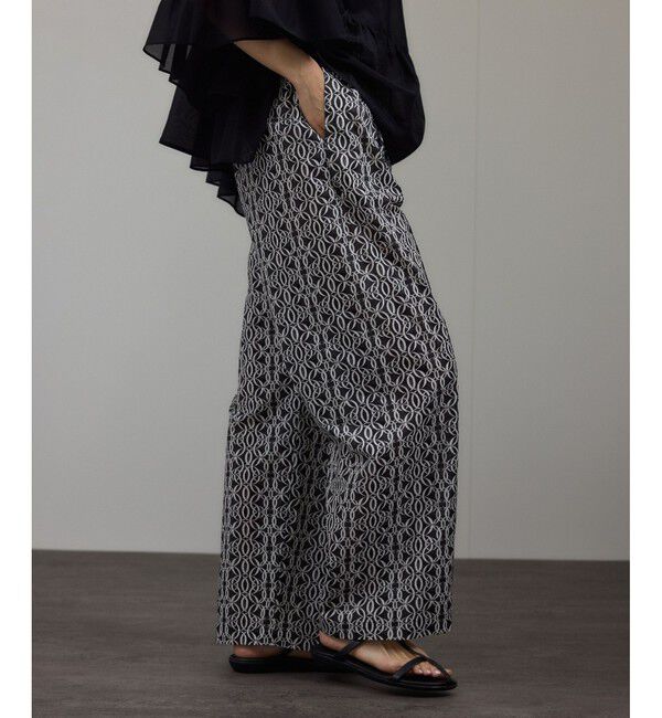 SALON adam et rope'「リバティイージーパンツ」|チノ|