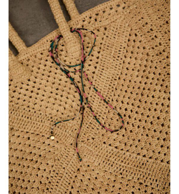 SALON adam et rope'「リバティマルチコードネックレス / コードベルト」|ネックレス|グリーン(30)