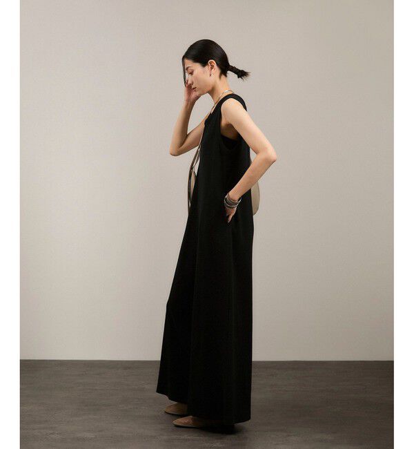 SALON adam et rope'「【WEB限定】ストレッチベアテレコオールインワン」|オールインワン|