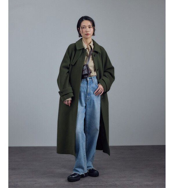 SALON adam et rope'「 【WEB限定】MANTECOウールバルマカンコート」|その他|