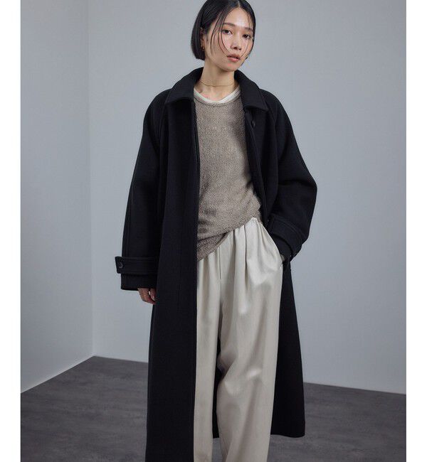 SALON adam et rope'「 【WEB限定】MANTECOウールバルマカンコート」|その他|