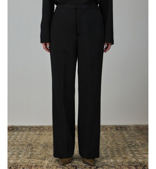 SALON adam et rope'「ストレッチセミフレアスタイルアップパンツ / セットアップ対応 」|スラックス|