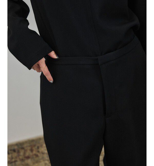 SALON adam et rope'「ストレッチセミフレアスタイルアップパンツ / セットアップ対応 」|スラックス|