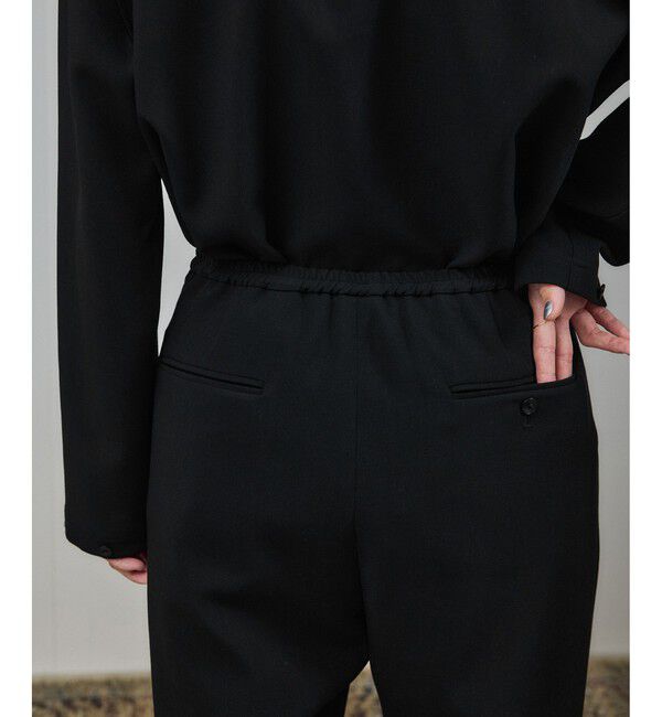 SALON adam et rope'「ストレッチセミフレアスタイルアップパンツ / セットアップ対応 」|スラックス|