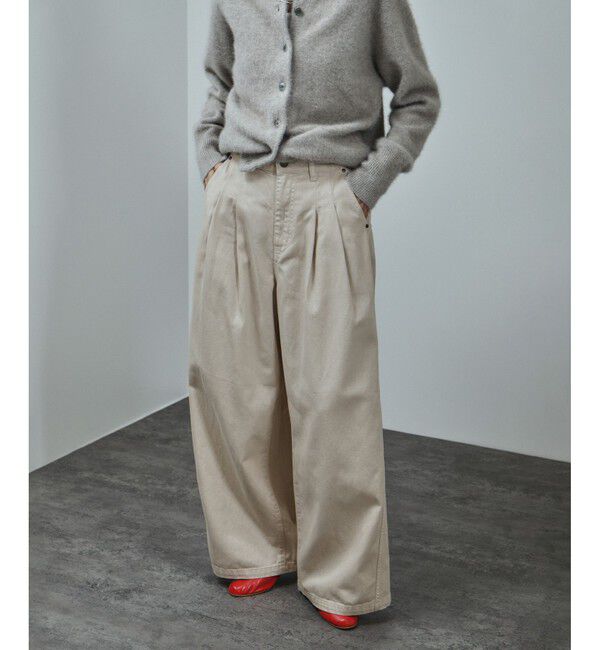 SALON adam et rope'「ブロークンツイル デニムパンツ」|デニム|