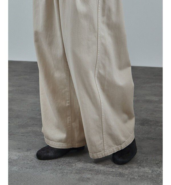 SALON adam et rope'「ブロークンツイル デニムパンツ」|デニム|