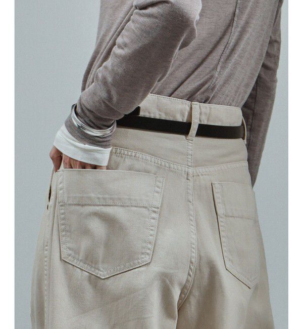 SALON adam et rope'「ブロークンツイル デニムパンツ」|デニム|