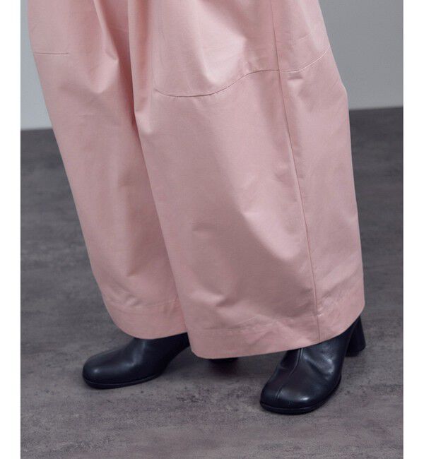 SALON adam et rope'「【WEB限定】コットンツイルワイドフォルムパンツ / 新色追加」|チノ|