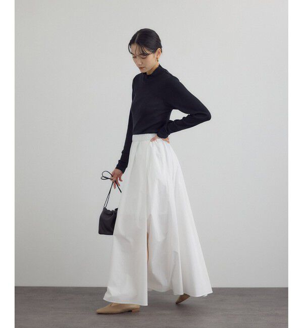 SALON adam et rope'「【W S（ドゥーブル）】ソフトレザーフラットシューズ」|パンプス|