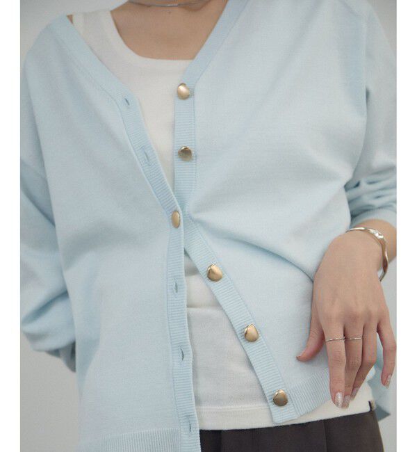 SALON adam et rope'「ブライト2WAYカーディガン」|カーディガン|