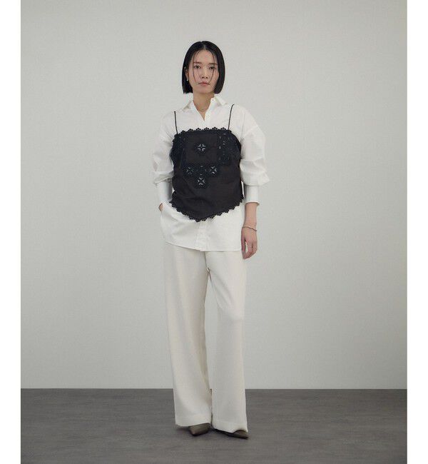 SALON adam et rope'「トリアセリラクシーパンツ / セットアップ対応」|チノ|