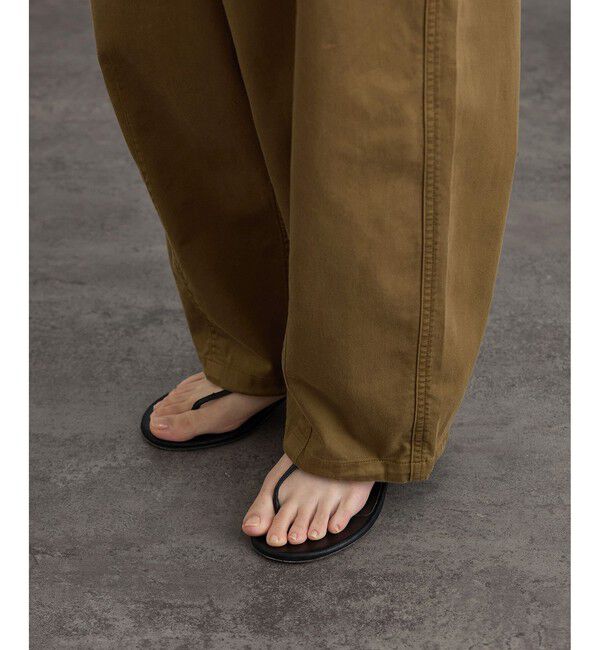 SALON adam et rope'「【WEB限定】ブロークンツイルミリタリータックカーゴパンツ」|カーゴ|