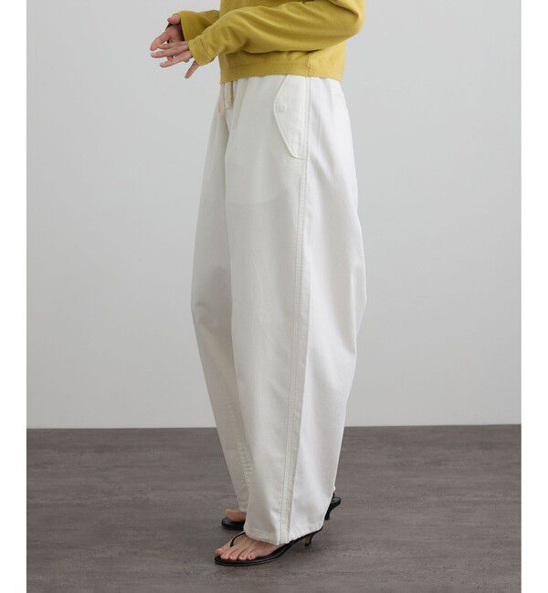 SALON adam et rope'「【WEB限定】ブロークンツイルミリタリータックカーゴパンツ」|カーゴ|