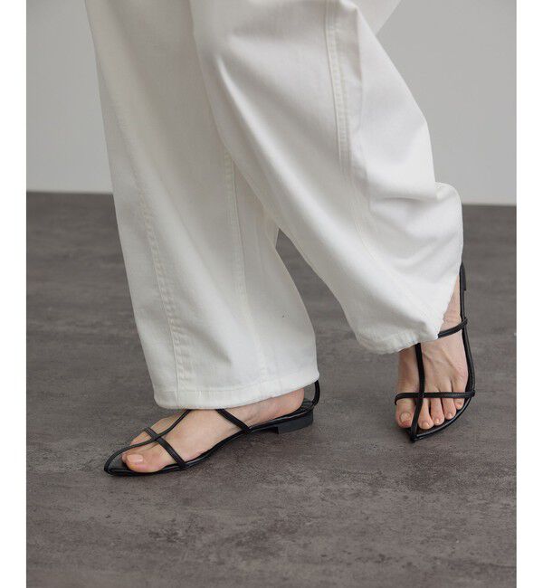 SALON adam et rope'「【WEB限定】ブロークンツイルミリタリータックカーゴパンツ」|カーゴ|