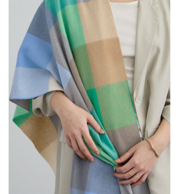 SALON adam et rope'「【J'aDoRe・一部店舗限定】【Joshua Ellis（ジョシュアエリス）】CPGストール」|ストール|