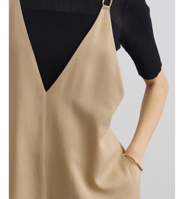 SALON adam et rope'「ビンテージツイルサロペット」|オールインワン|