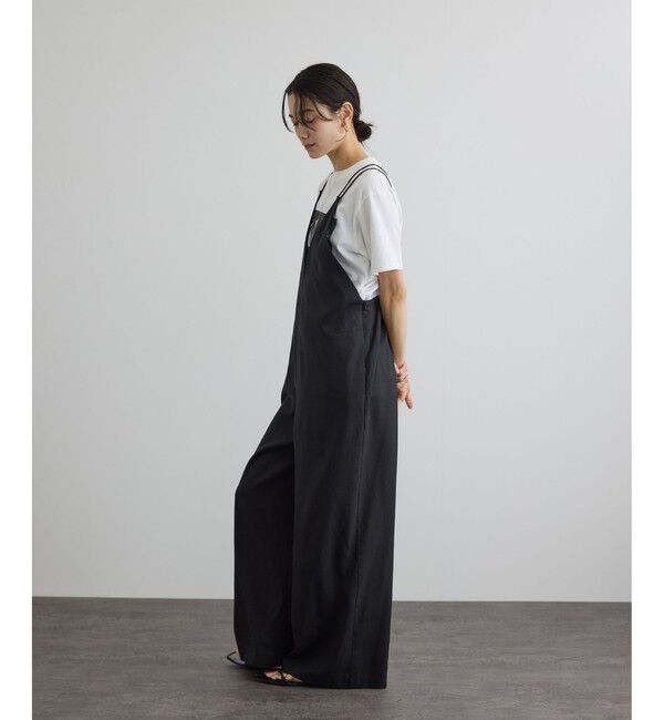 SALON adam et rope'「ビンテージツイルサロペット」|オールインワン|