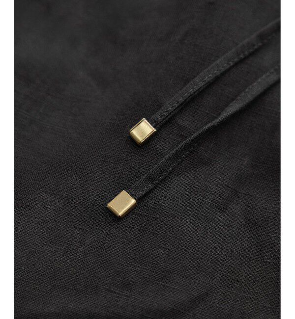 SALON adam et rope'「【WEB限定】ヨーロピアンリネンリラクシーワイドパンツ」|チノ|