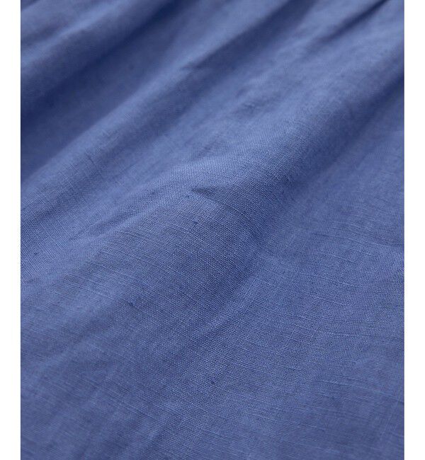 SALON adam et rope'「【WEB限定】ヨーロピアンリネンリラクシーワイドパンツ」|チノ|