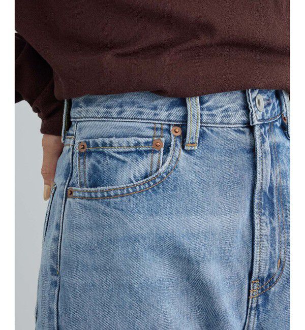 SALON adam et rope'「COTTON USAセミフレアデニム 4」|デニム|