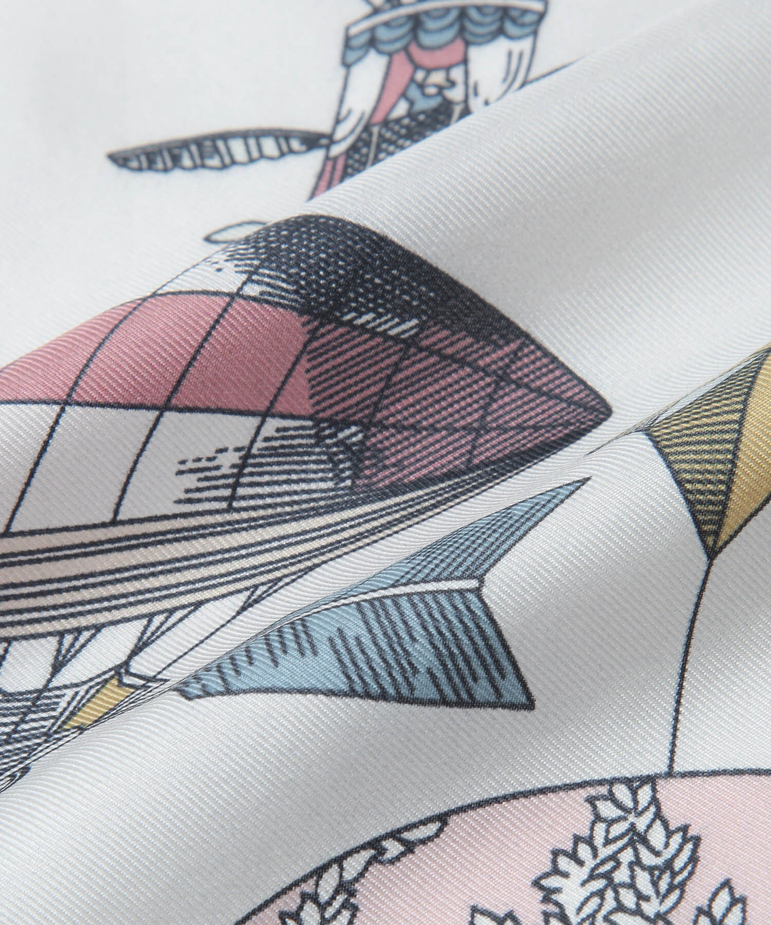 ROP&Eacute;「ROPE'アーカイブパターンシルクスカーフ/Sサイズ」|バンダナ・スカーフ|