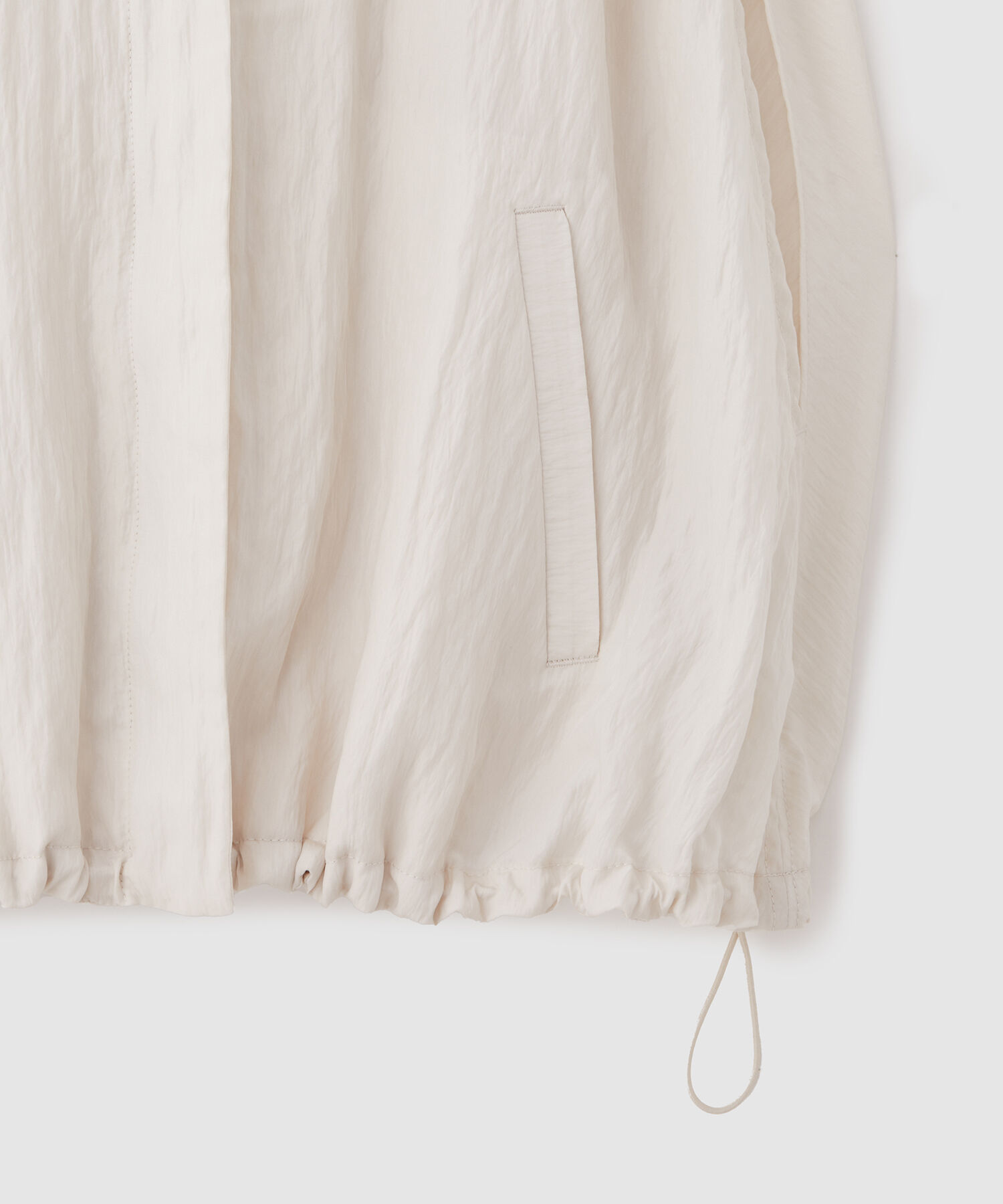 ROPE「ナイロンレーヨンバルーンケープ」|ポンチョ・ケープ|