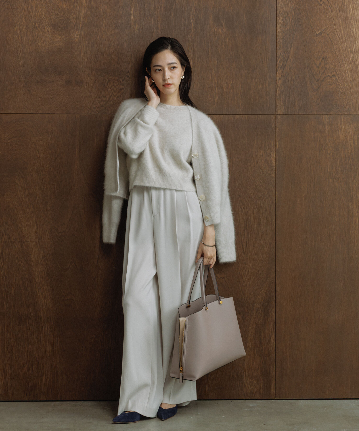 ROPE「【E'POR】Y BAG Medium+【WEB限定/一部店舗限定】【通勤】【A4/PC対応】【25AW】」|ショルダー・メッセンジャー|