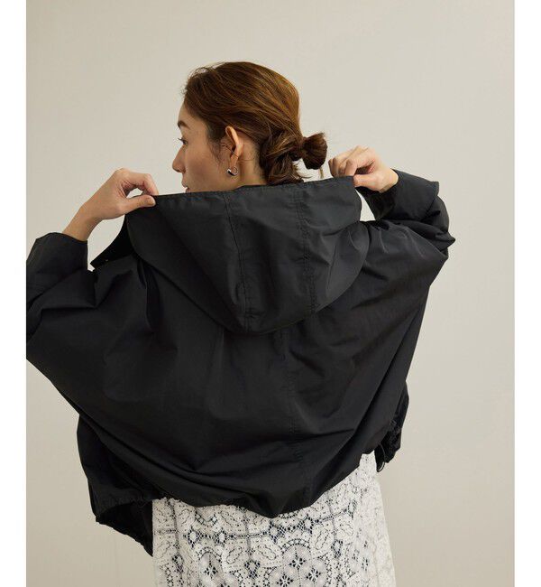 ROPE「シルク混タフタギャザーマウンテンパーカー/イージーケア」|その他|