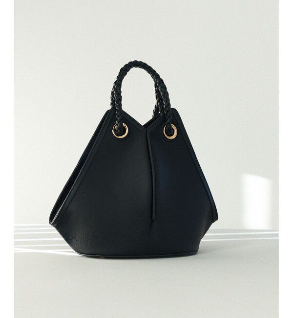 ROPE「【teau】navire（ナビーレ）HAND BAG Medium」|ハンドバッグ|ネイビー(40)