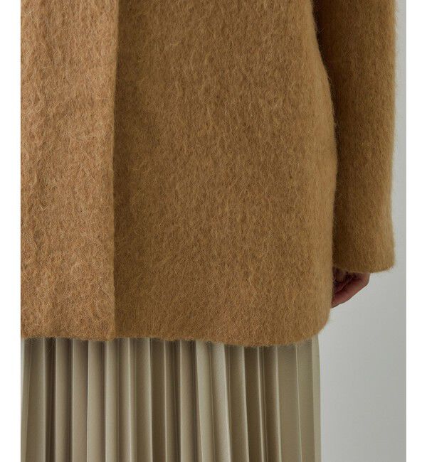 ROPE「ウールモヘヤノーカラーミドル丈コート」|その他|