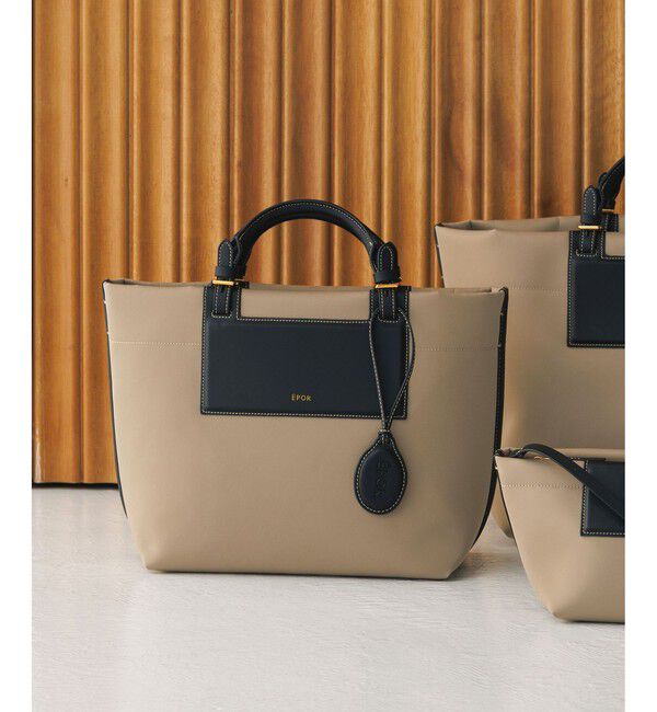 ROPE「【E'POR】BOAT BAG Medium/撥水・軽量・26SS新色」|トートバッグ|ベージュ(27)