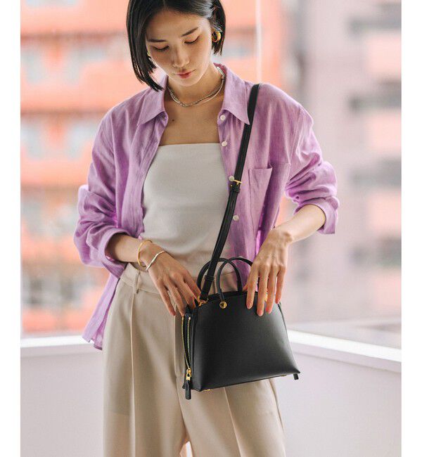 ROPE「【E'POR】Y BAG Mini/超軽量・26SS」|ハンドバッグ|ブラック(01)