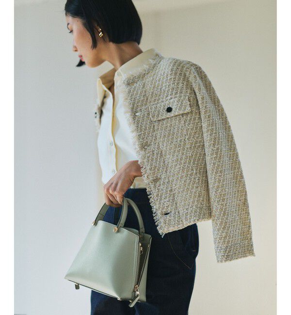 ROPE「【E'POR】Y BAG Mini/超軽量・26SS」|ハンドバッグ|モスグリーン(32)